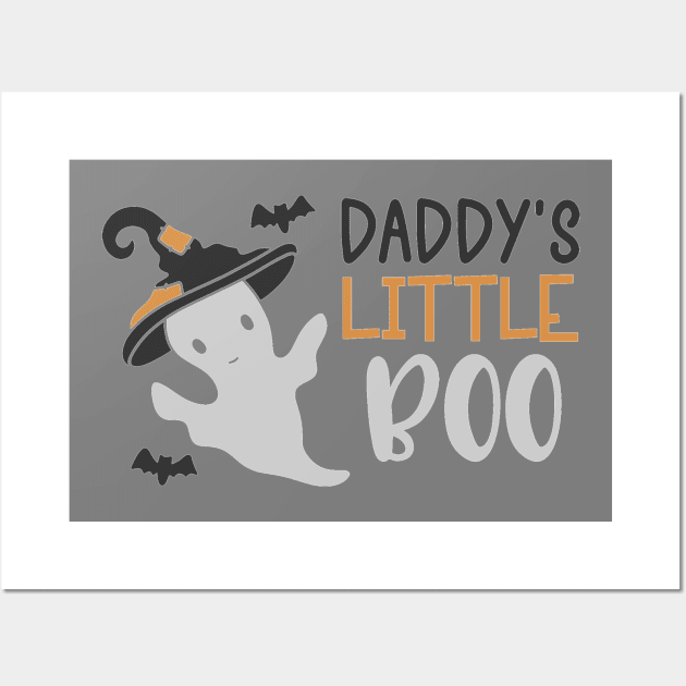 Daddy's Little Boo Wall Art by JakeRhodes